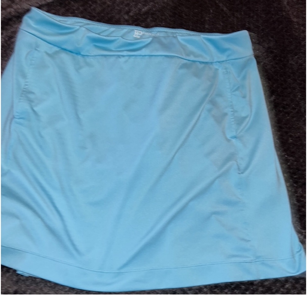 Womens EP New York Aqua Skort. Size L, Spandex Light Weight. NWOT